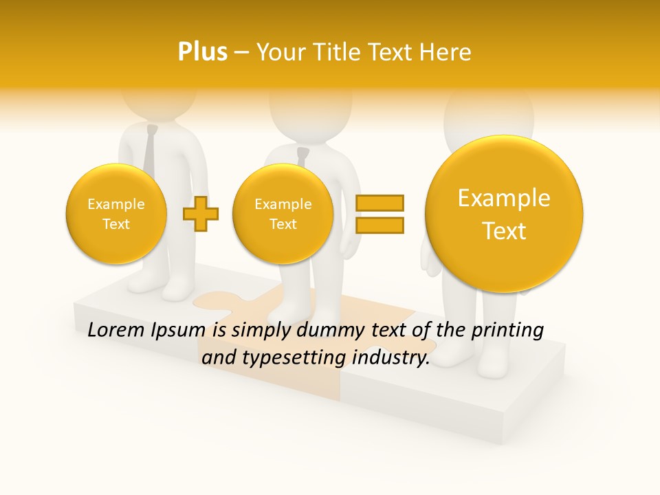 Man People Interaction PowerPoint Template
