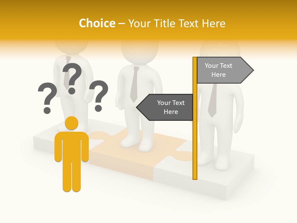 Man People Interaction PowerPoint Template