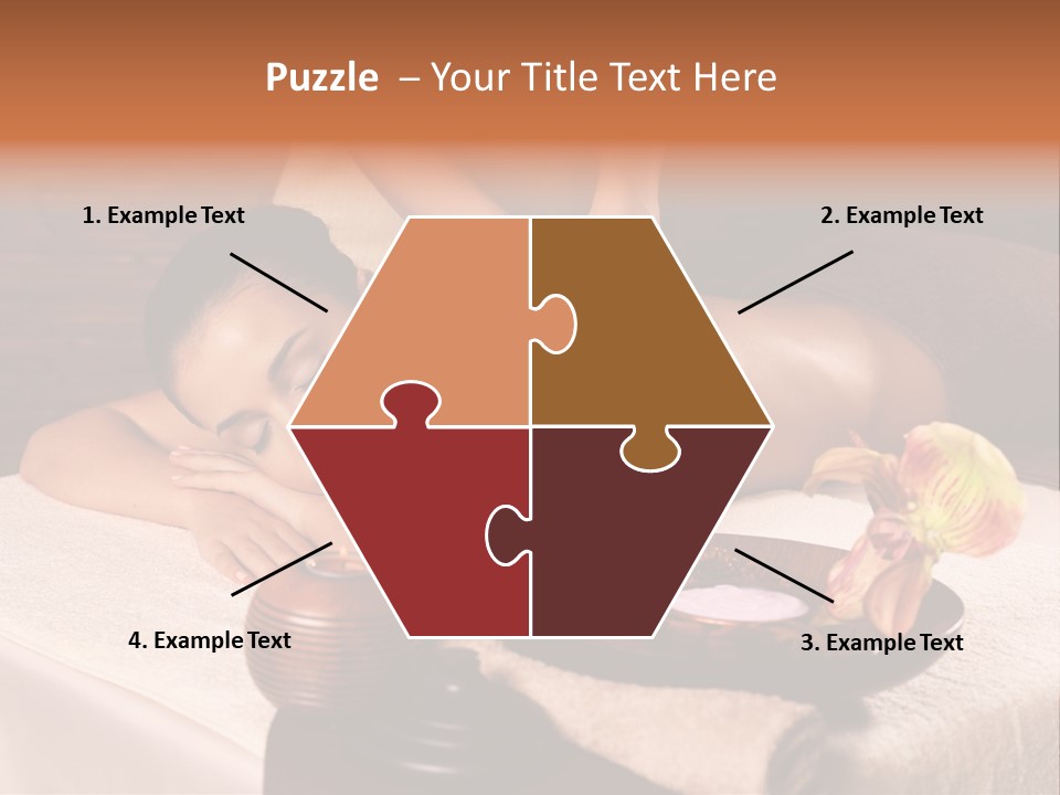 Back Pampering Body Care PowerPoint Template