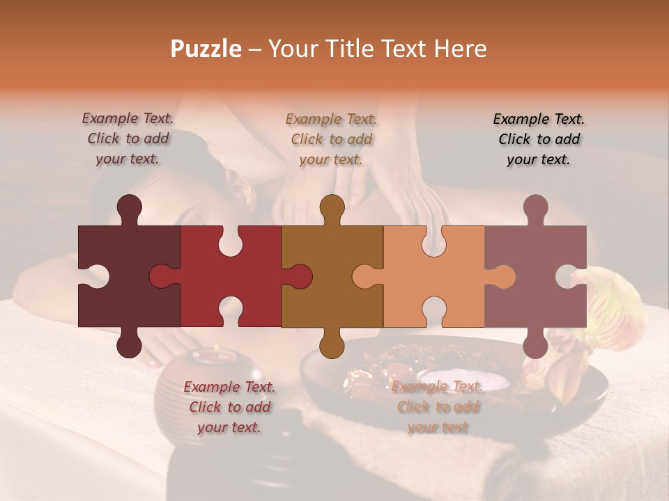 Back Pampering Body Care PowerPoint Template