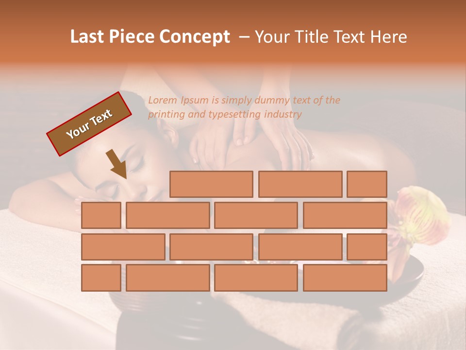Back Pampering Body Care PowerPoint Template