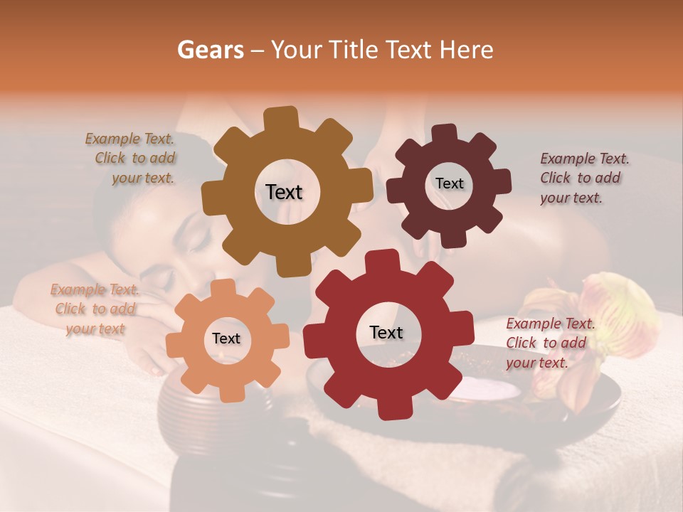 Back Pampering Body Care PowerPoint Template