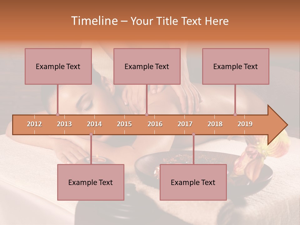 Back Pampering Body Care PowerPoint Template