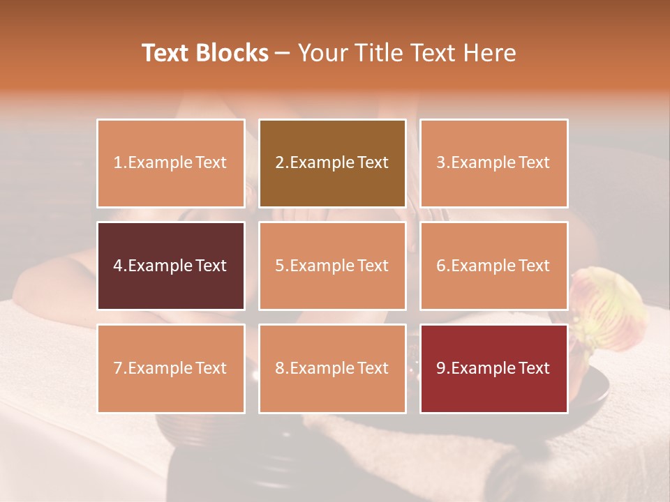 Back Pampering Body Care PowerPoint Template