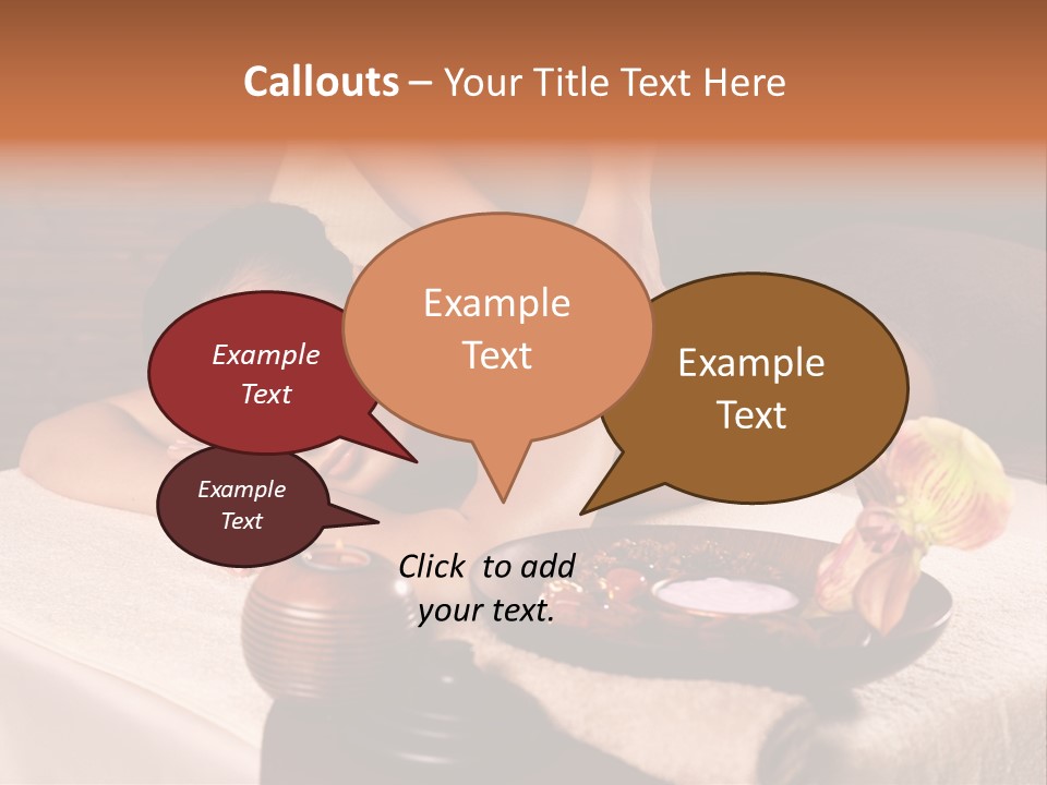 Back Pampering Body Care PowerPoint Template