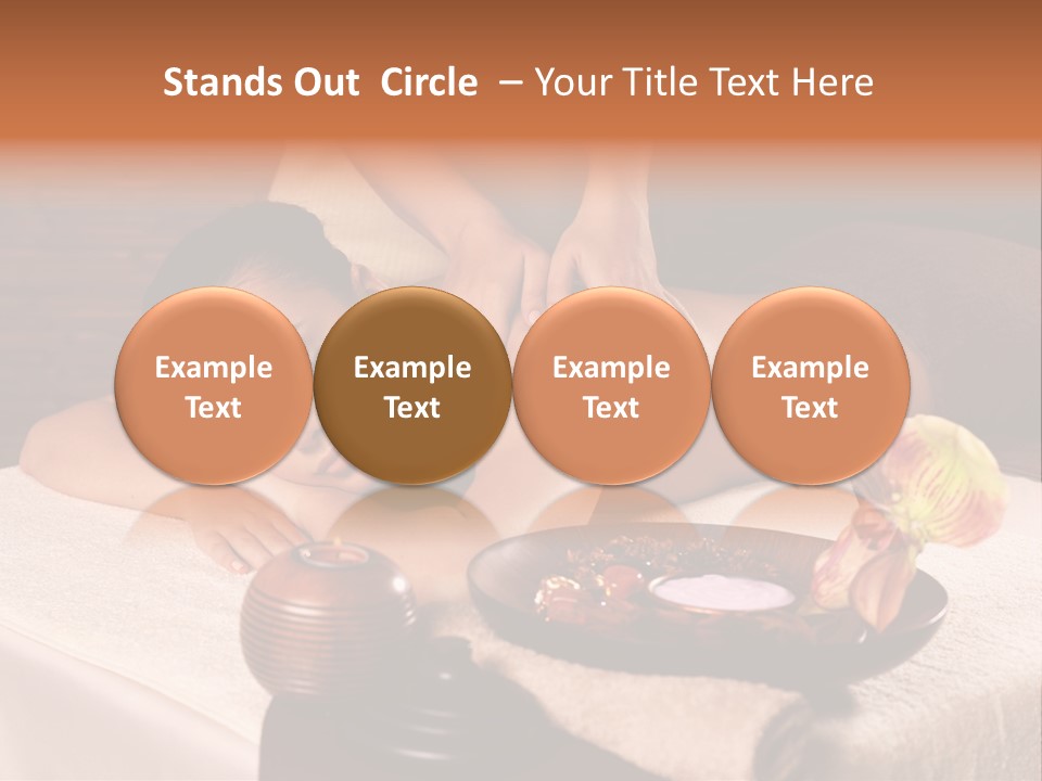 Back Pampering Body Care PowerPoint Template
