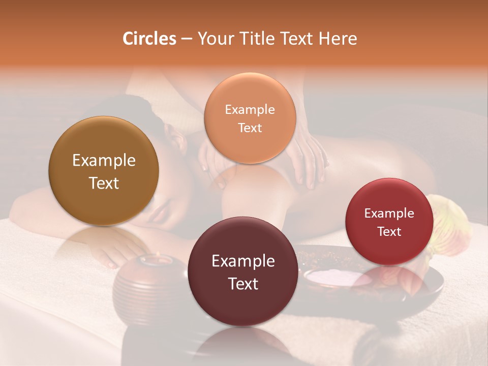 Back Pampering Body Care PowerPoint Template