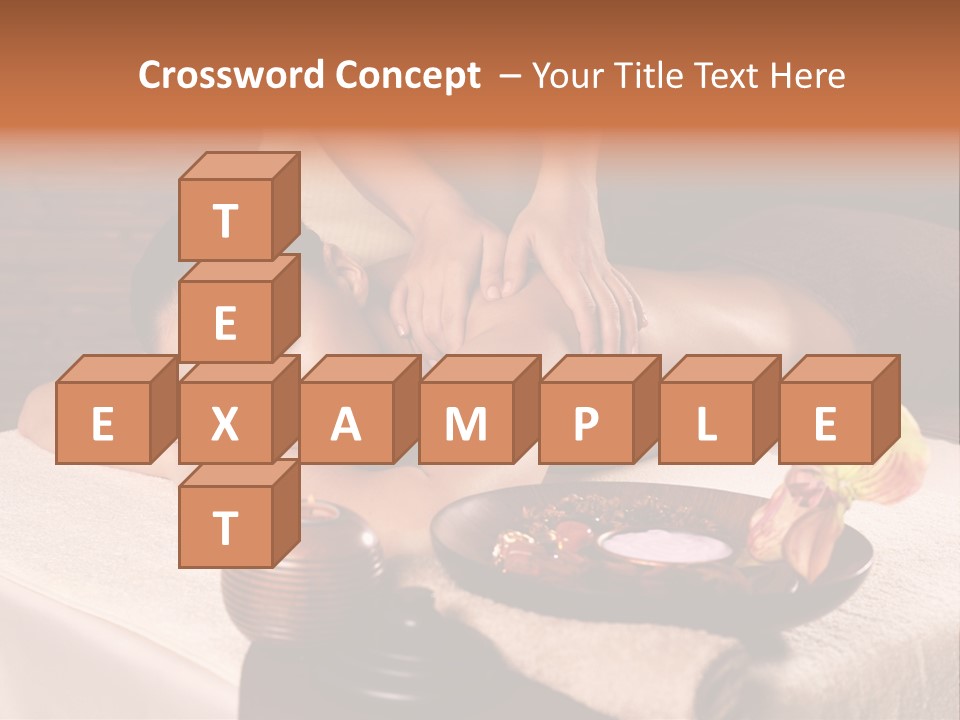 Back Pampering Body Care PowerPoint Template