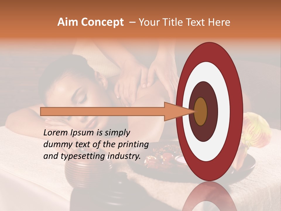 Back Pampering Body Care PowerPoint Template