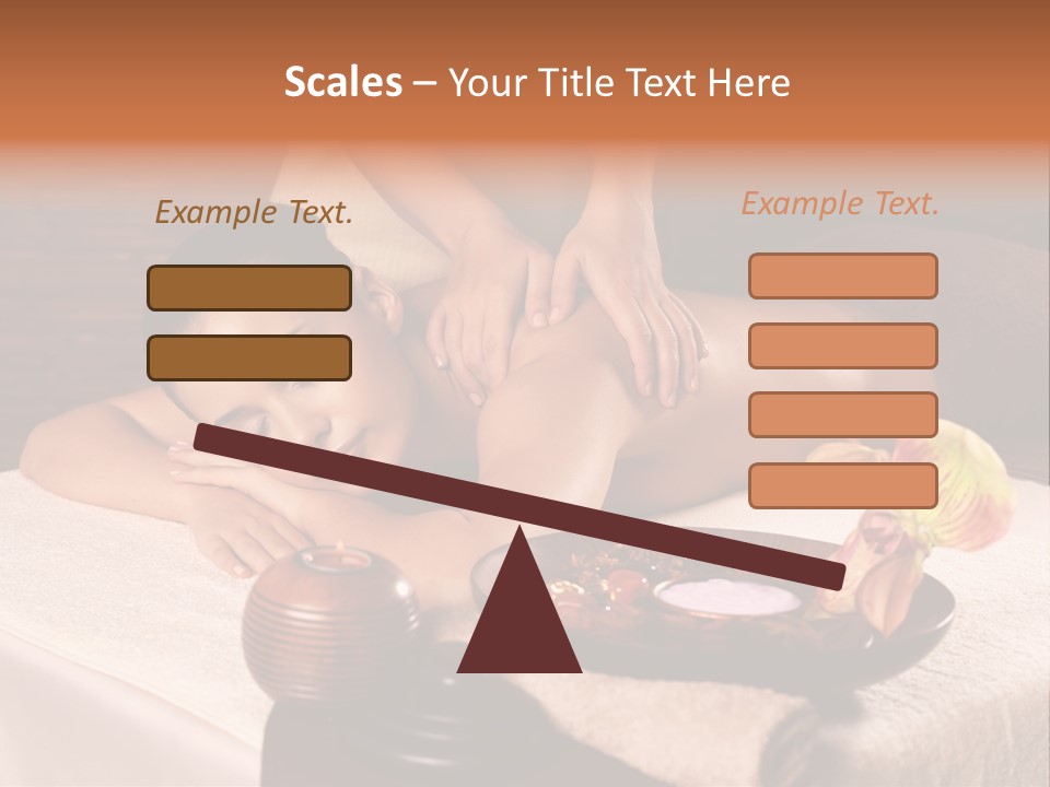 Back Pampering Body Care PowerPoint Template