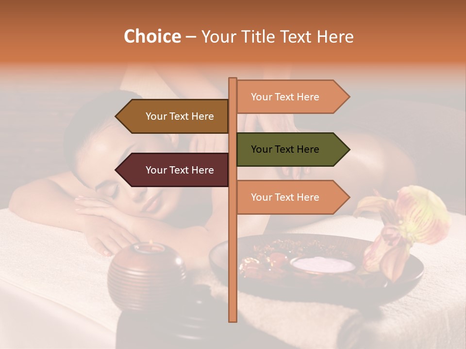 Back Pampering Body Care PowerPoint Template