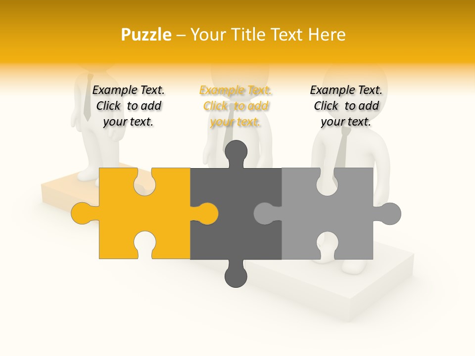 Attach Effort Job PowerPoint Template