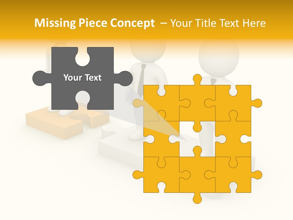 Attach Effort Job PowerPoint Template