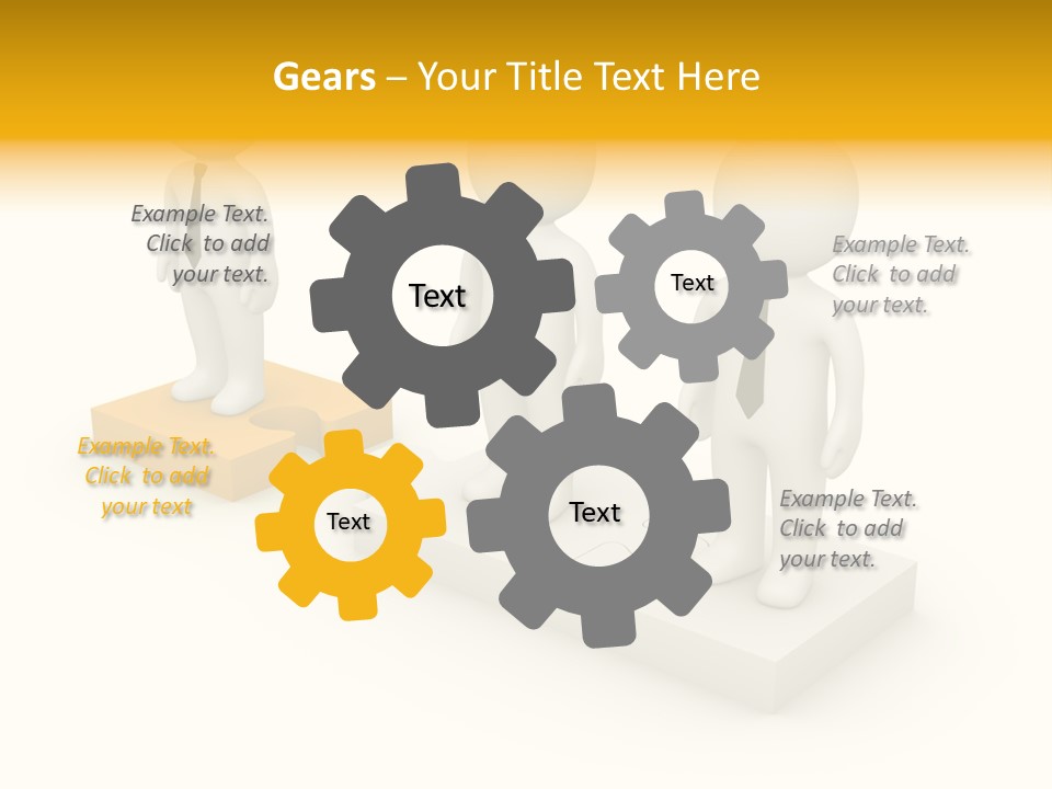 Attach Effort Job PowerPoint Template