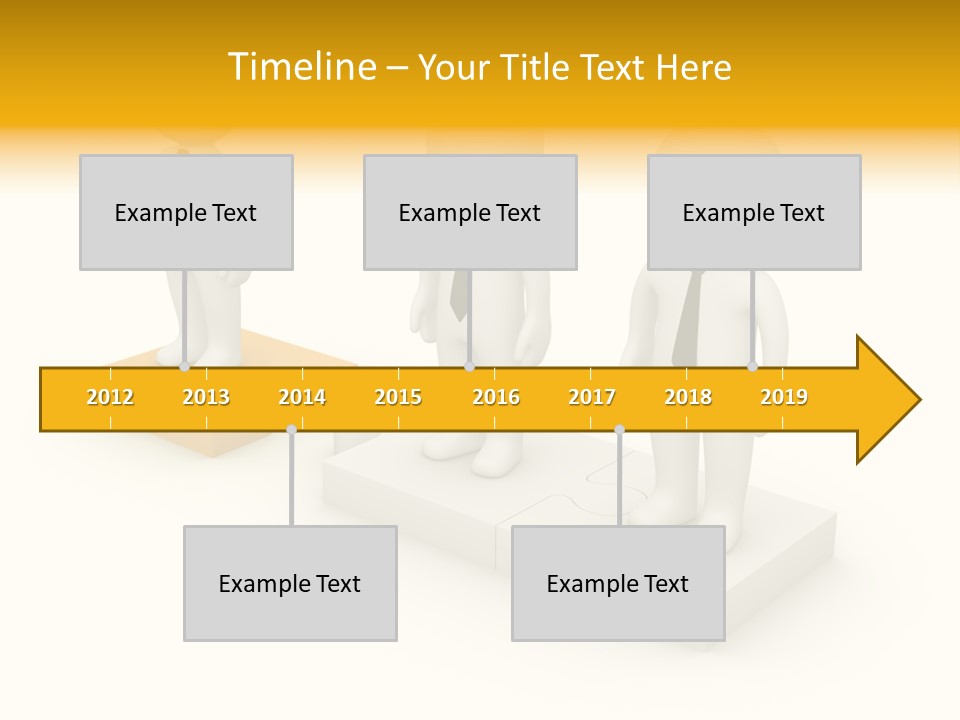 Attach Effort Job PowerPoint Template