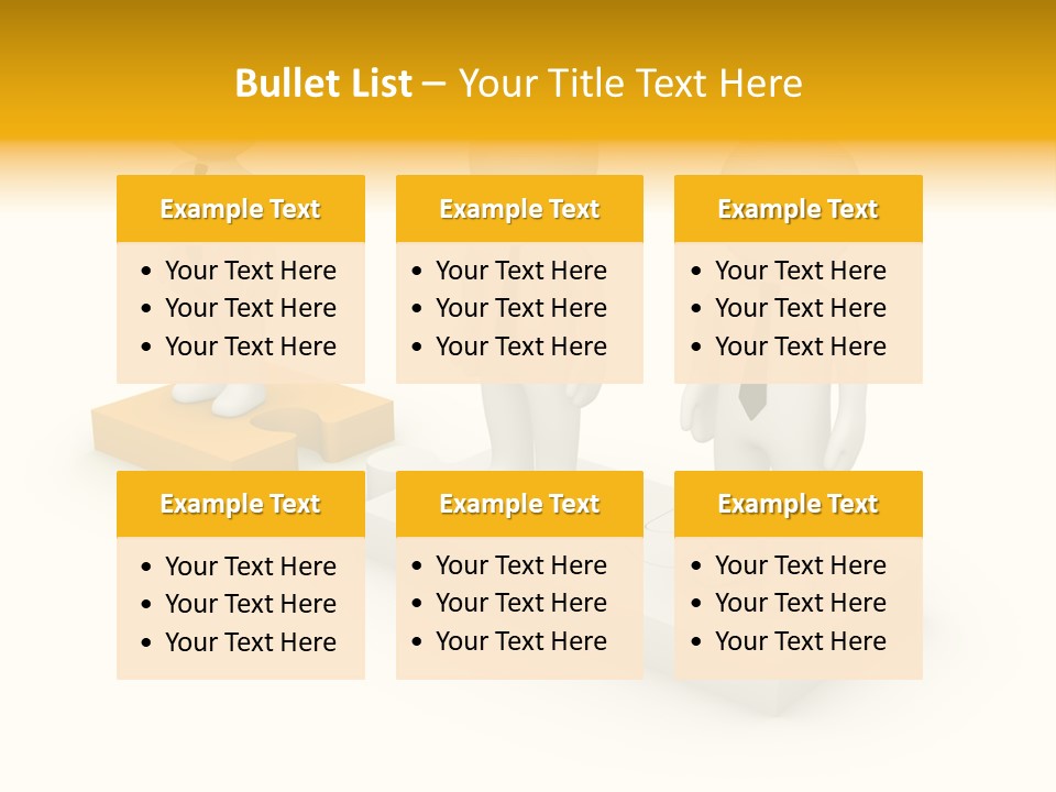 Attach Effort Job PowerPoint Template