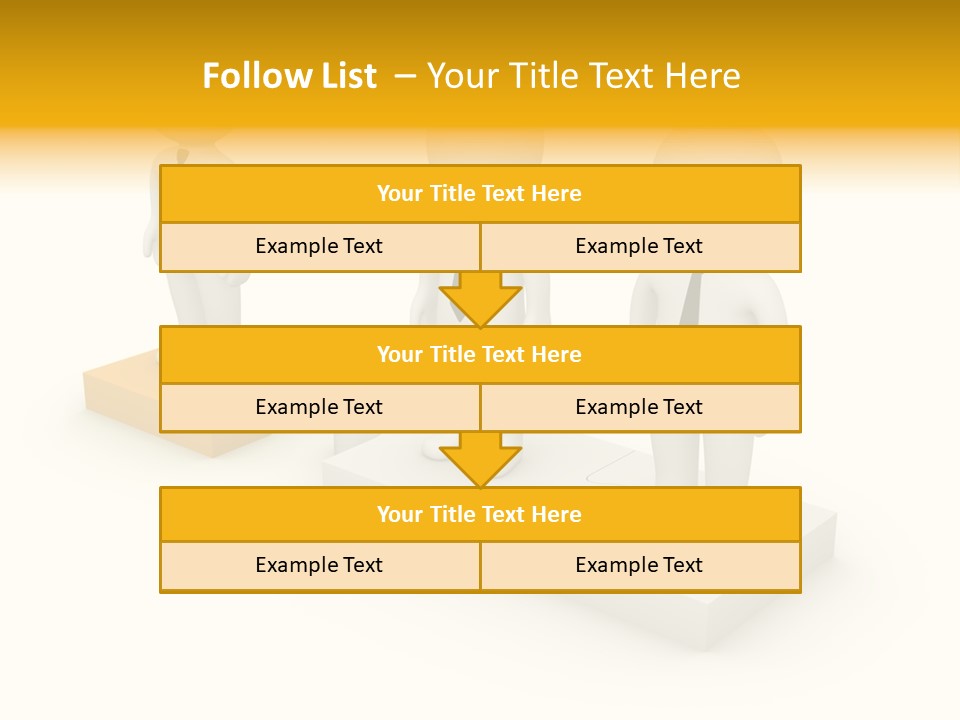 Attach Effort Job PowerPoint Template