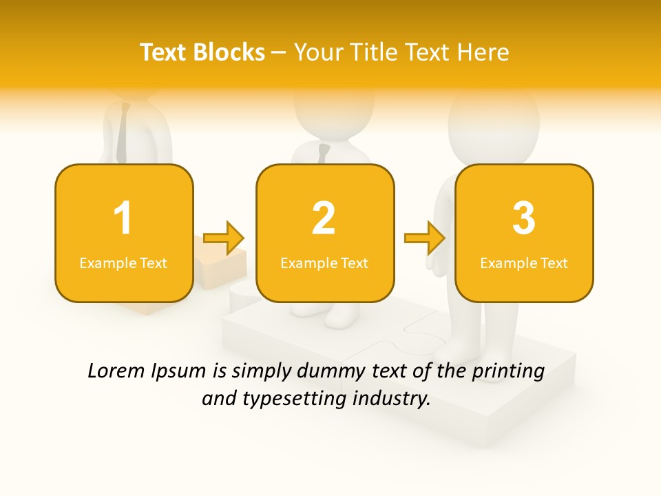 Attach Effort Job PowerPoint Template