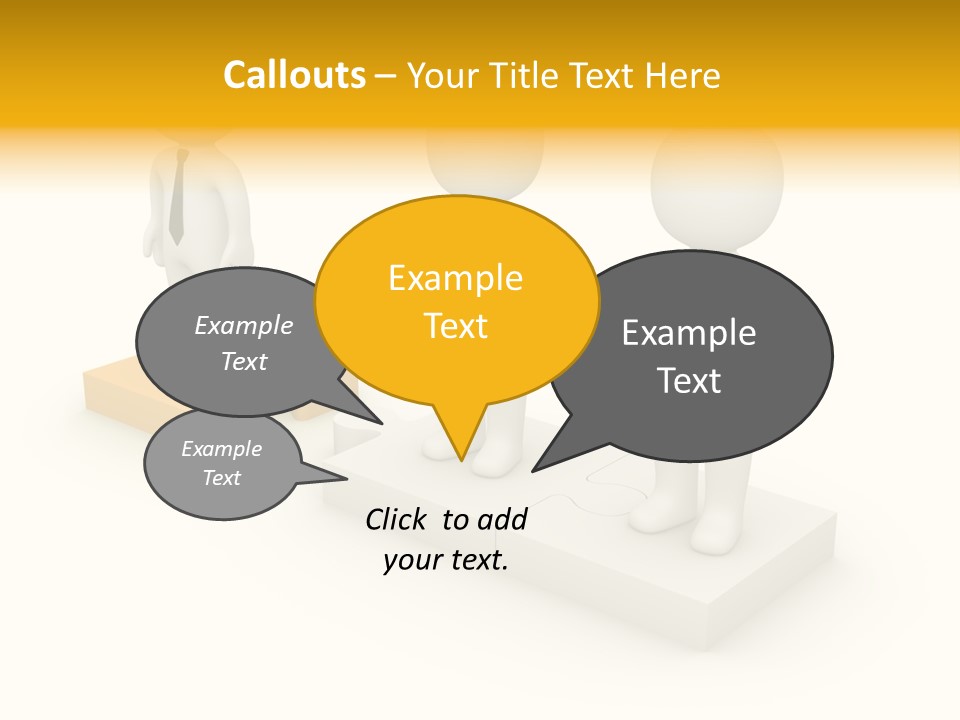 Attach Effort Job PowerPoint Template