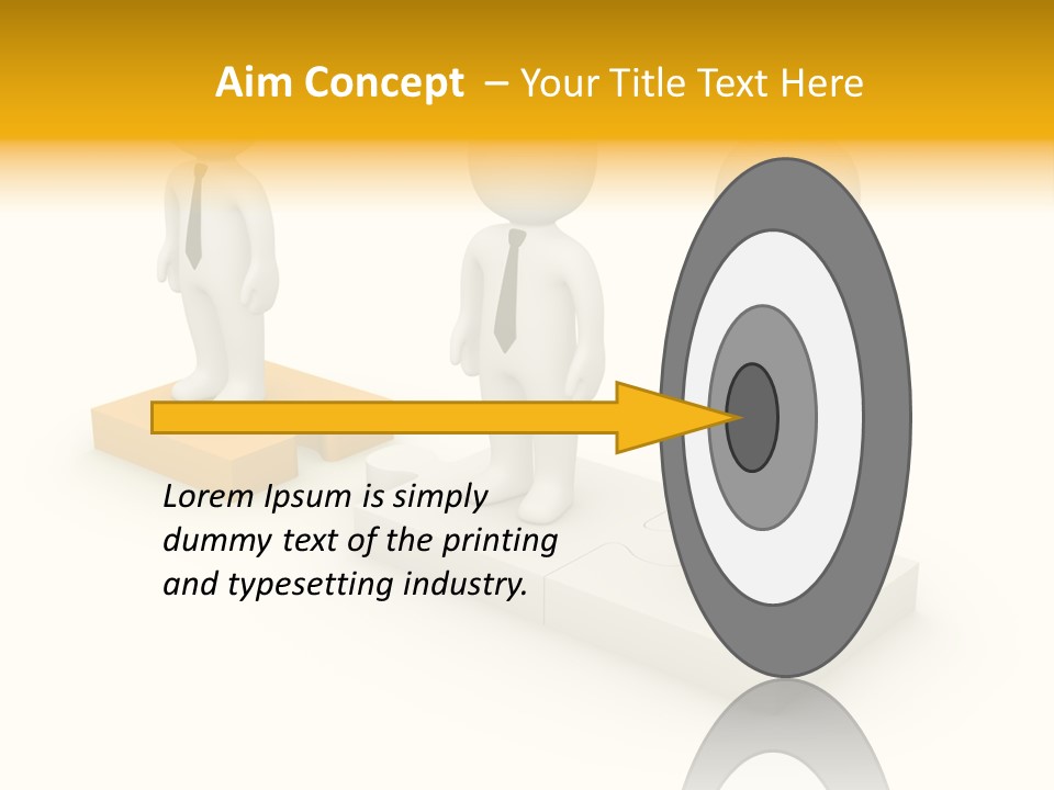 Attach Effort Job PowerPoint Template