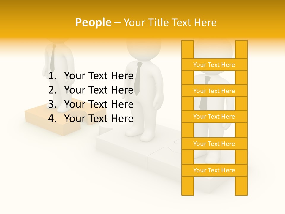 Attach Effort Job PowerPoint Template