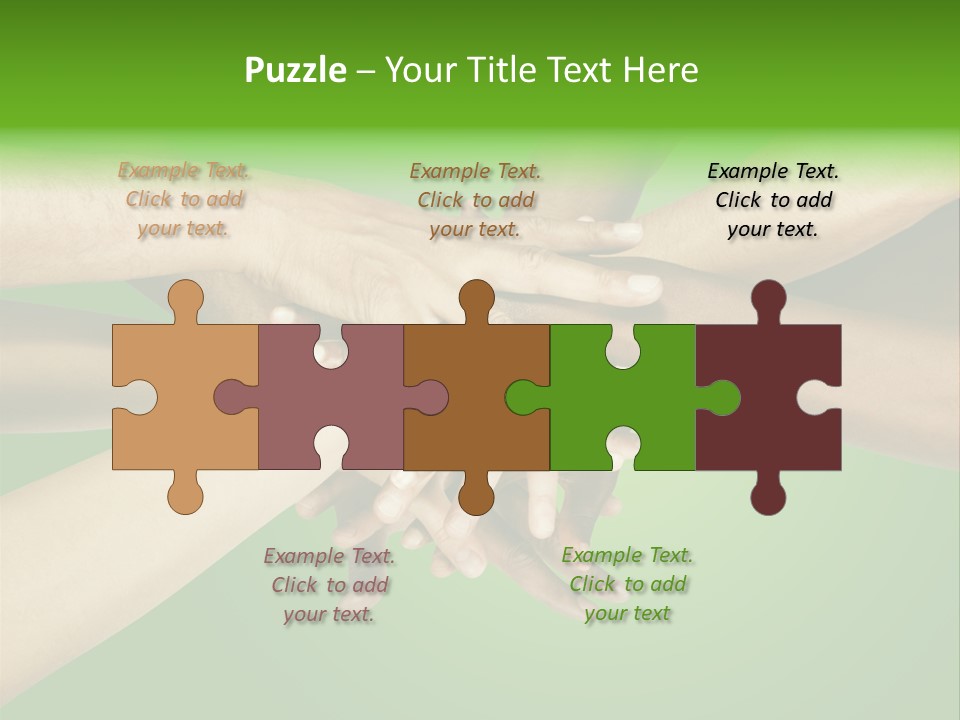 Wrinkled People Heap PowerPoint Template