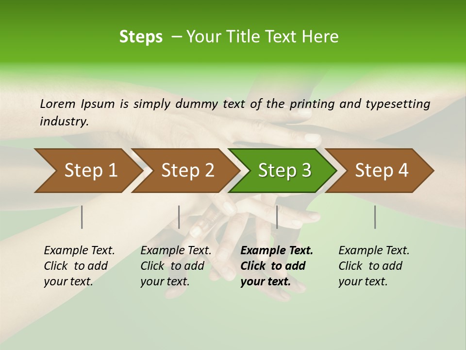 Wrinkled People Heap PowerPoint Template