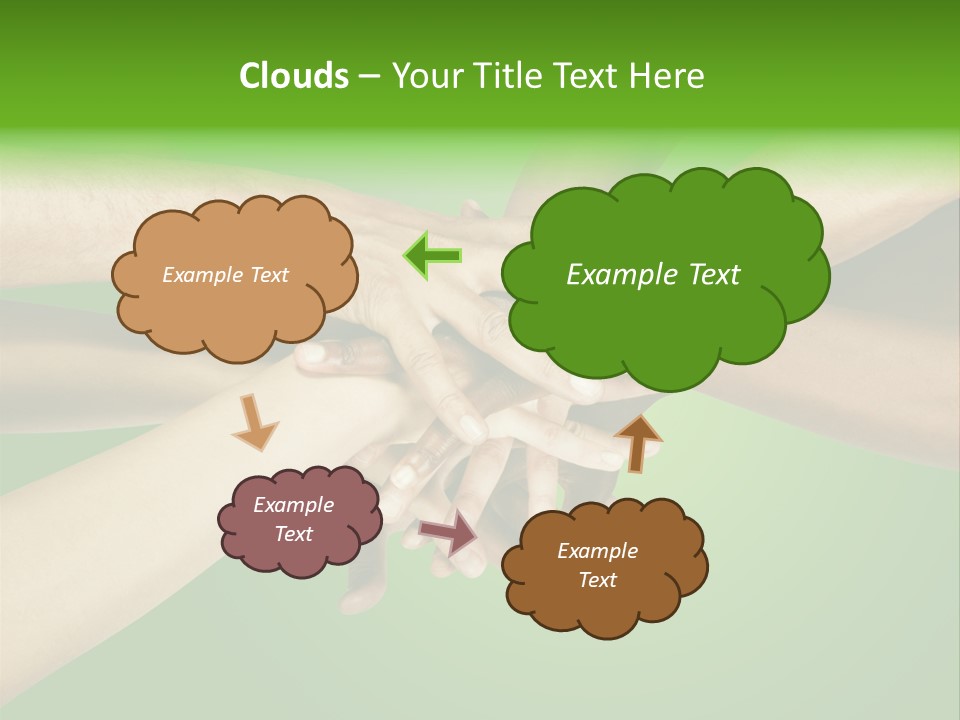 Wrinkled People Heap PowerPoint Template