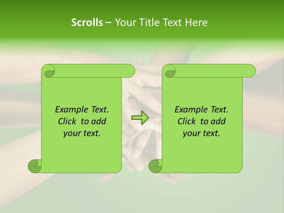Wrinkled People Heap PowerPoint Template