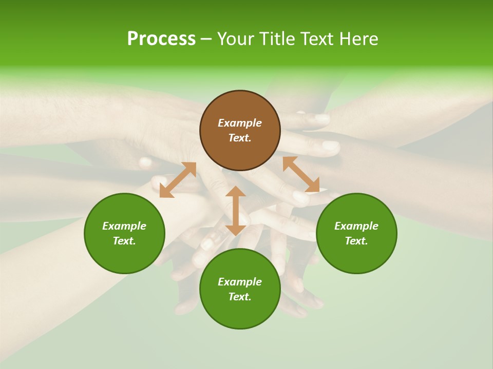 Wrinkled People Heap PowerPoint Template