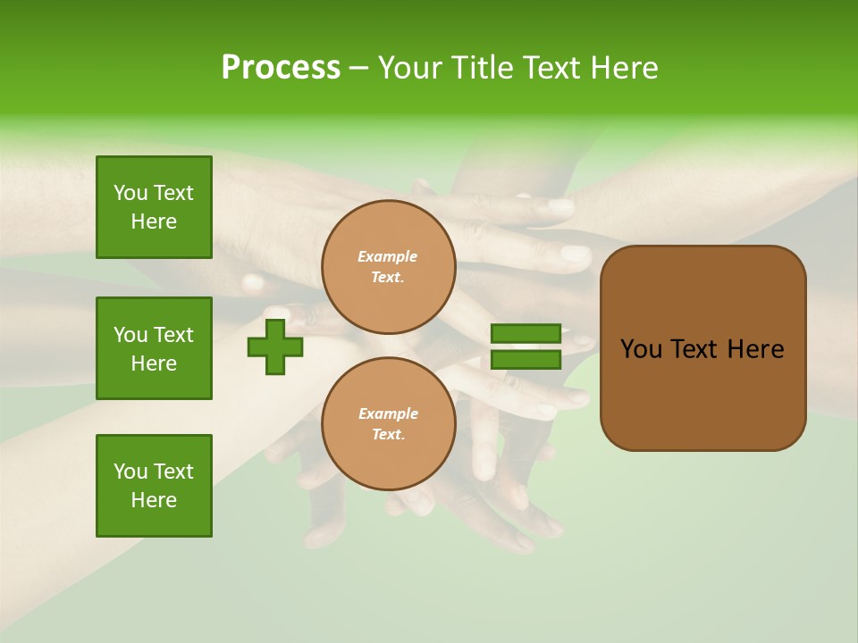 Wrinkled People Heap PowerPoint Template