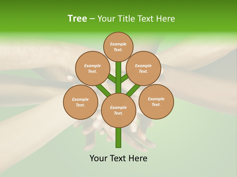 Wrinkled People Heap PowerPoint Template