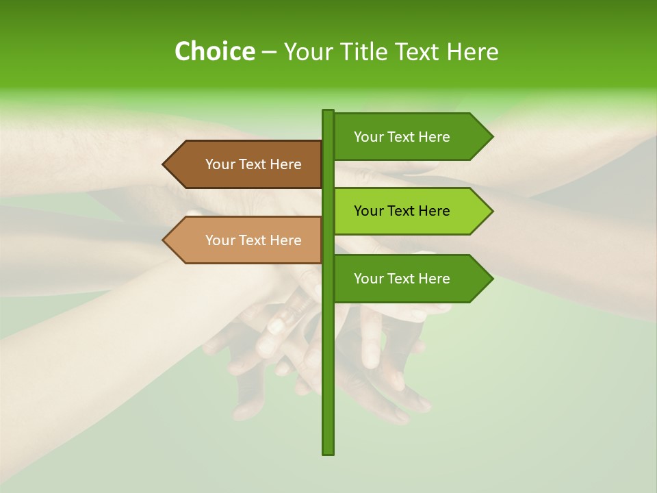 Wrinkled People Heap PowerPoint Template
