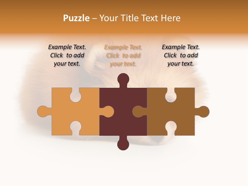 Cute Staring Horizontal PowerPoint Template