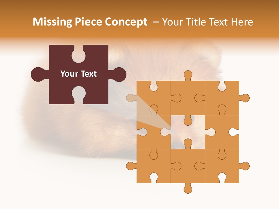 Cute Staring Horizontal PowerPoint Template