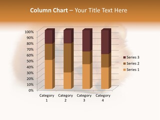 Cute Staring Horizontal PowerPoint Template