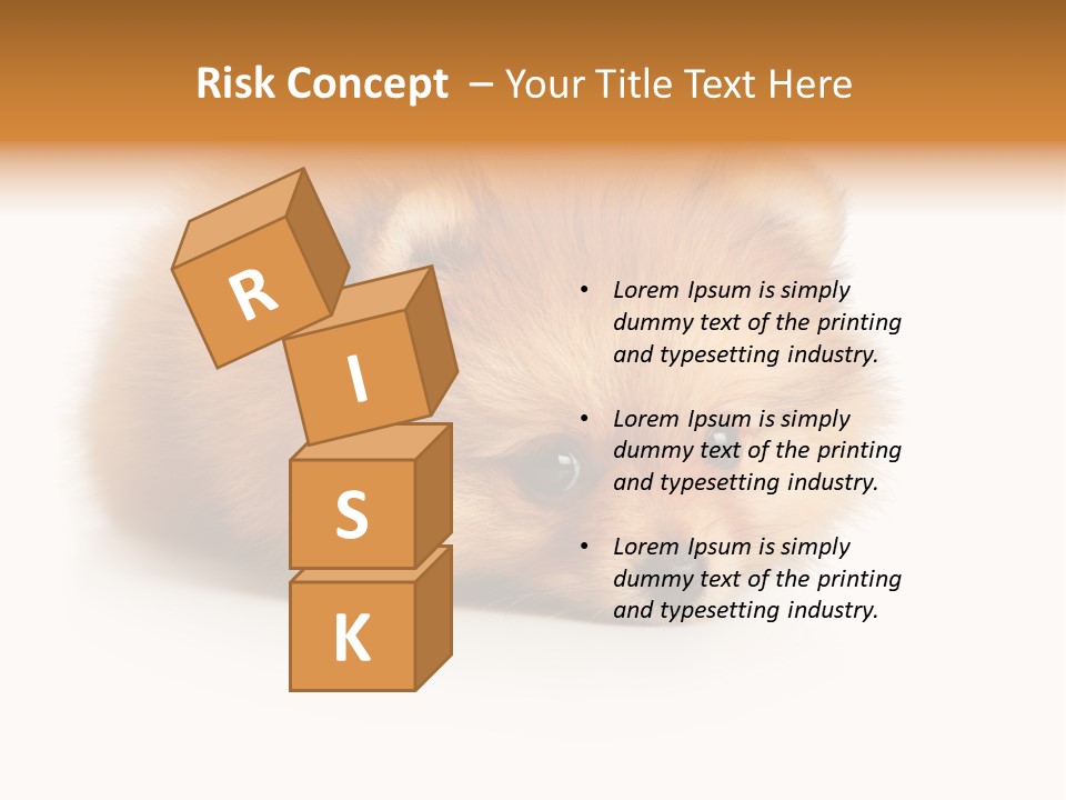 Cute Staring Horizontal PowerPoint Template