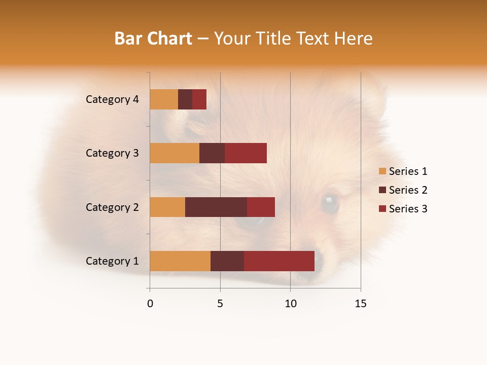 Cute Staring Horizontal PowerPoint Template