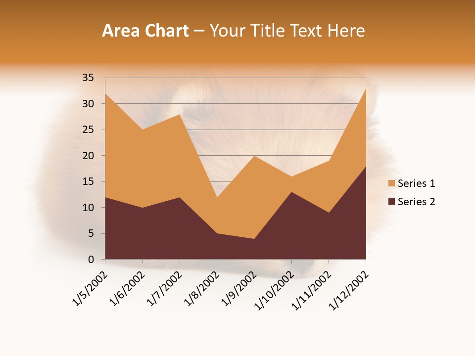 Cute Staring Horizontal PowerPoint Template