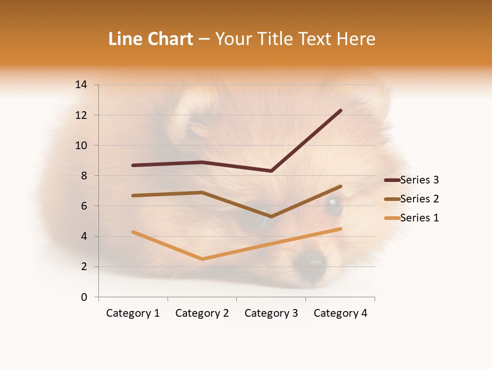 Cute Staring Horizontal PowerPoint Template