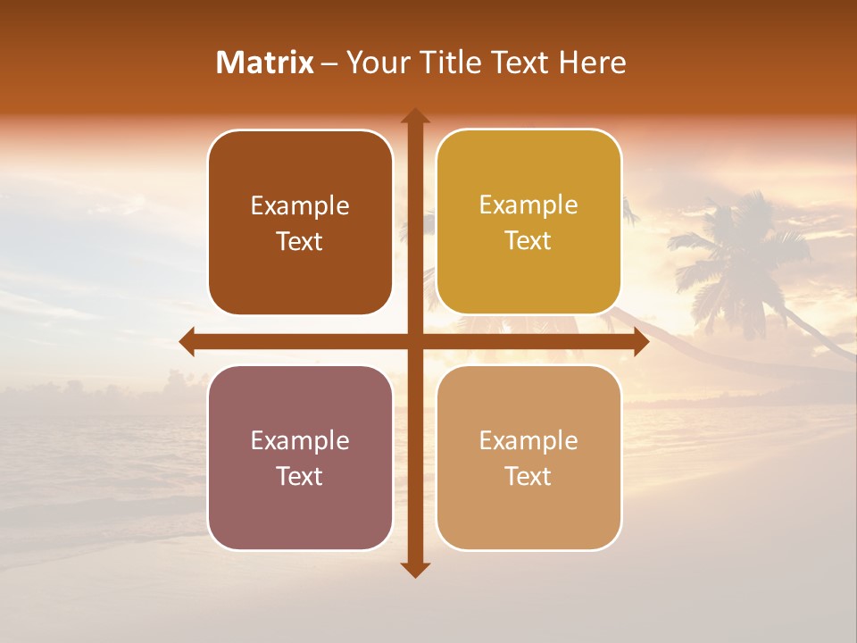 Sea Travel Seascape PowerPoint Template