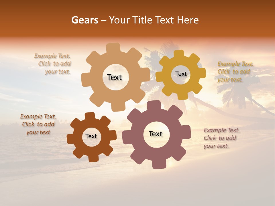 Sea Travel Seascape PowerPoint Template