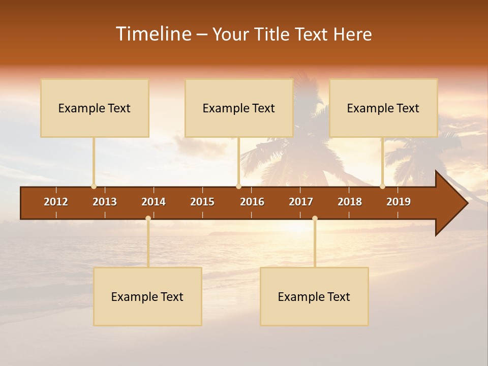 Sea Travel Seascape PowerPoint Template