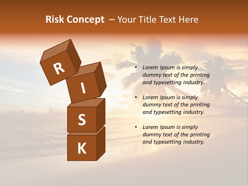 Sea Travel Seascape PowerPoint Template