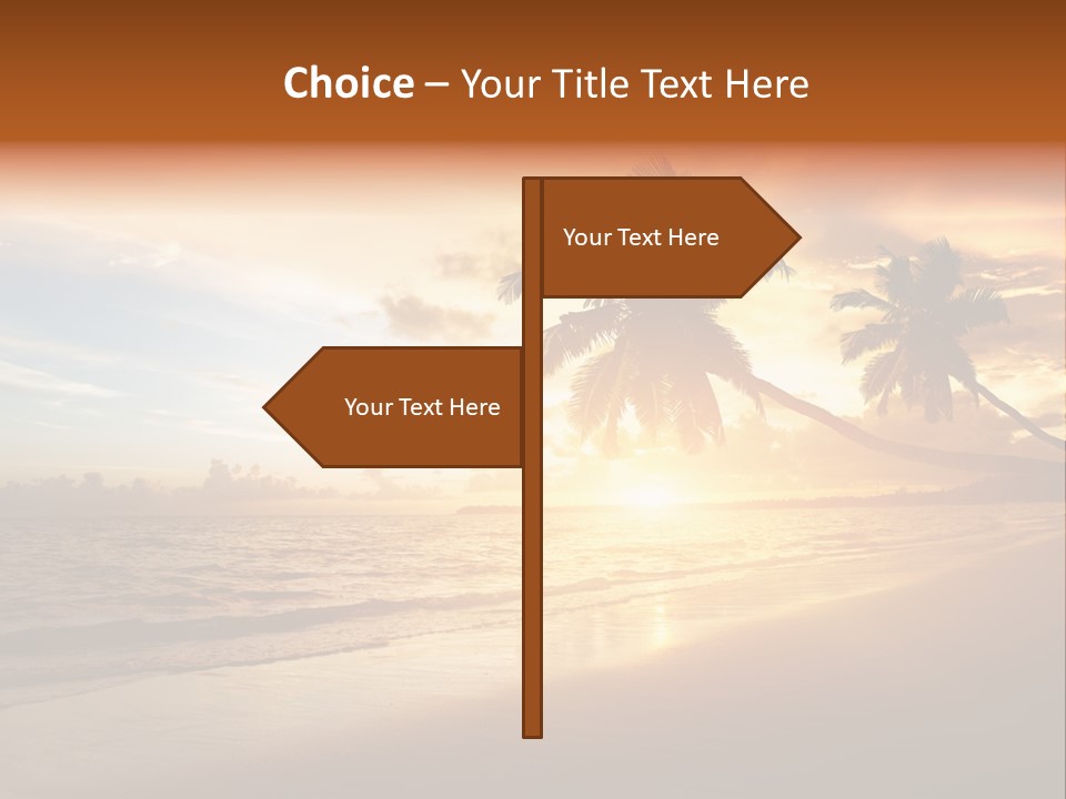Sea Travel Seascape PowerPoint Template