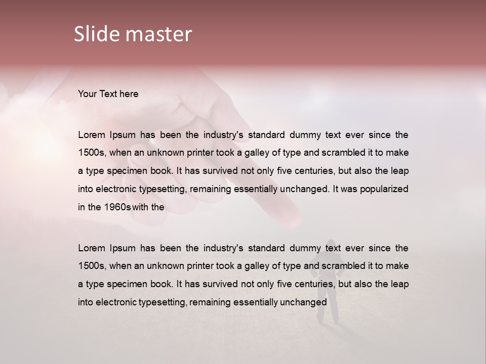 Boss Choose Right PowerPoint Template