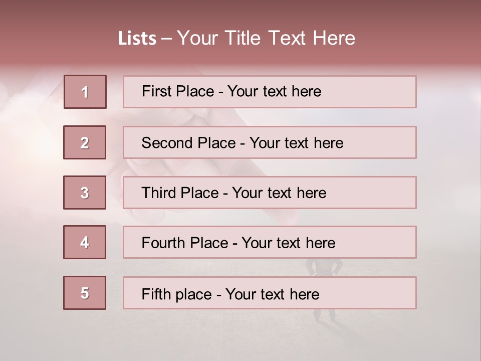 Boss Choose Right PowerPoint Template