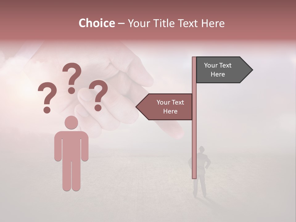 Boss Choose Right PowerPoint Template