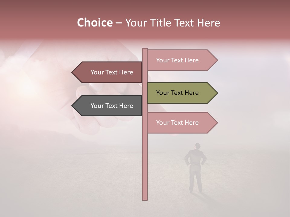 Boss Choose Right PowerPoint Template