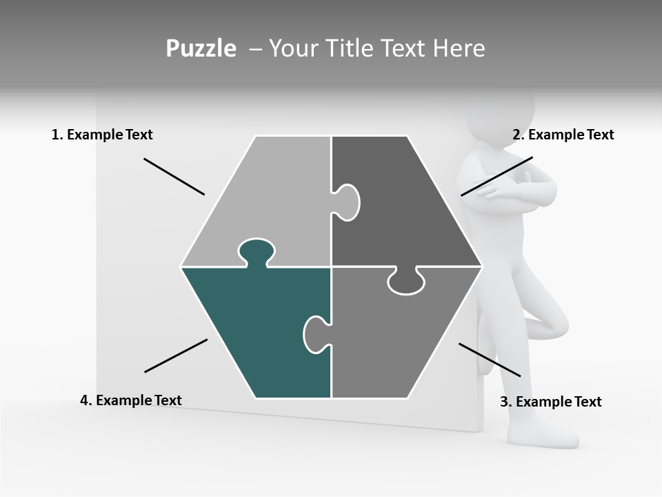 Successful Blank Character PowerPoint Template